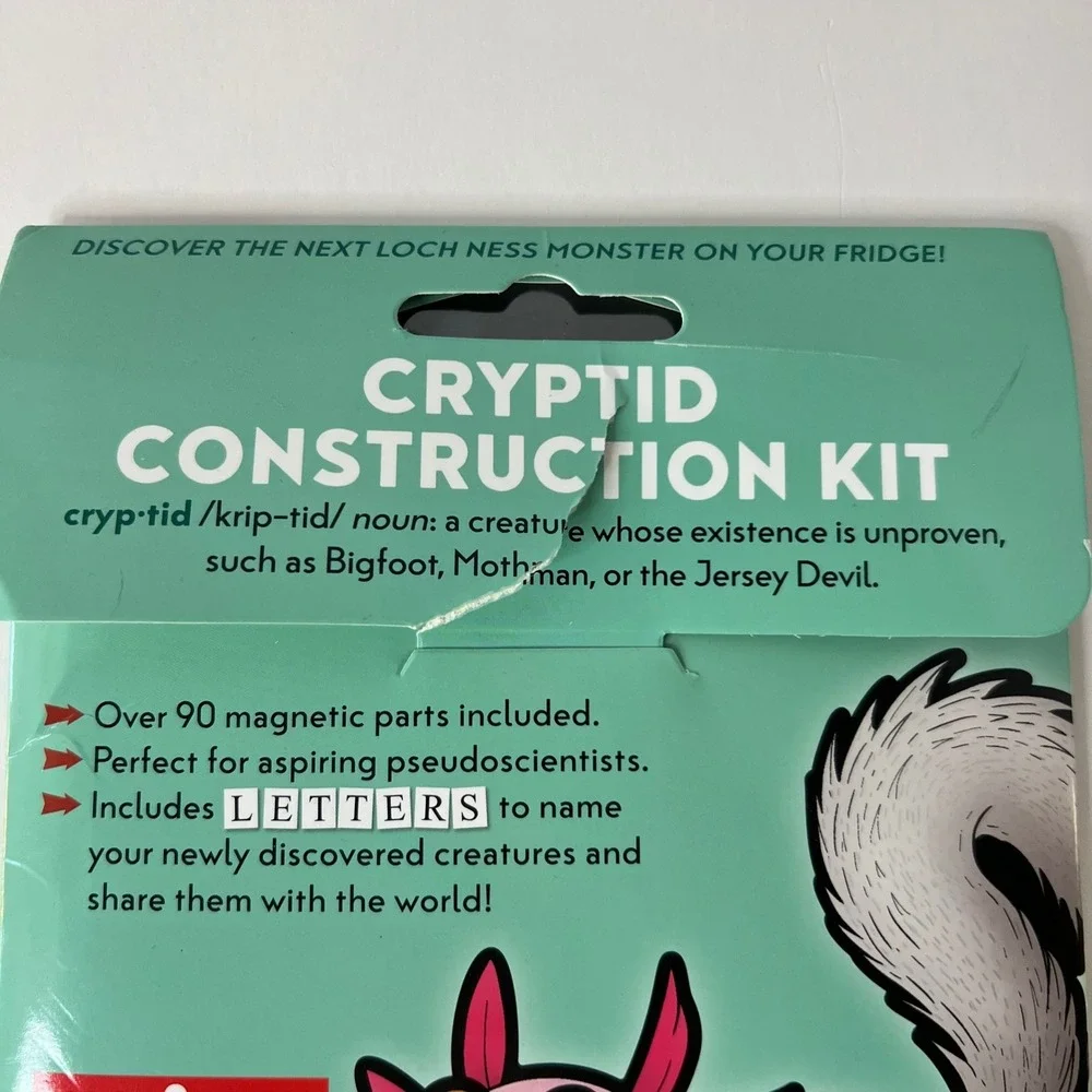 Magnomatic cryptid construction